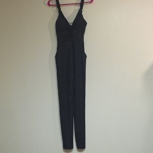 Derek Heart Black Jumpsuit #130